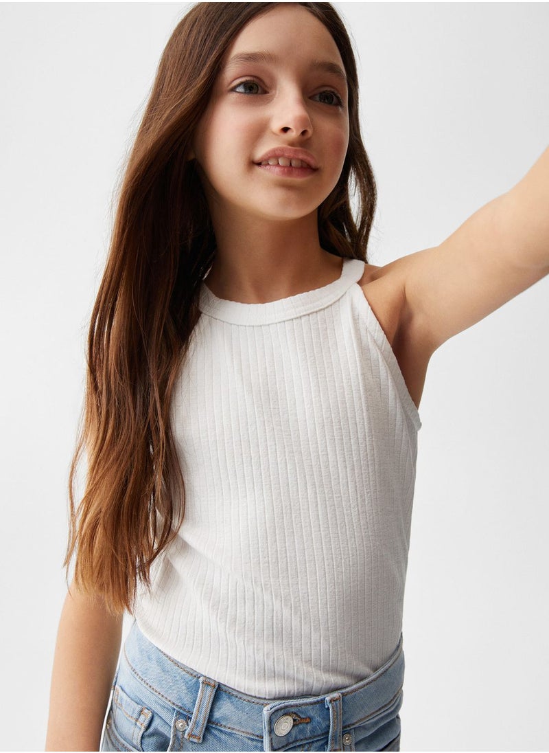 MANGO - Youth Essential Crop Top - Image 1