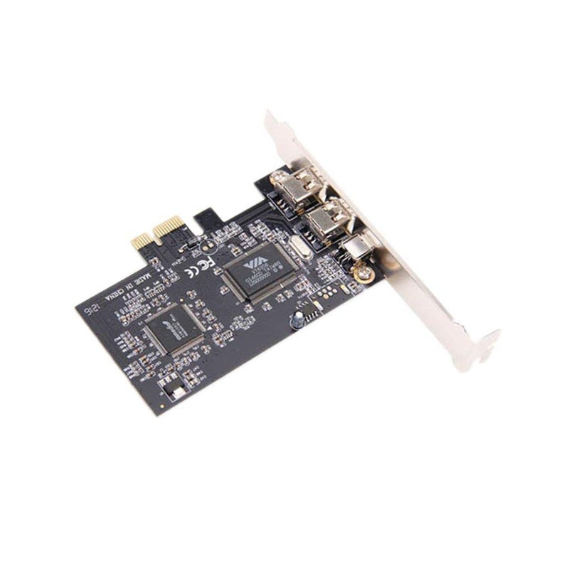 Technotech PCI Express x1 PCI-E FireWire 1394a IEEE1394 Controller Card for Laptop Windows (PCI Card) - Image 3