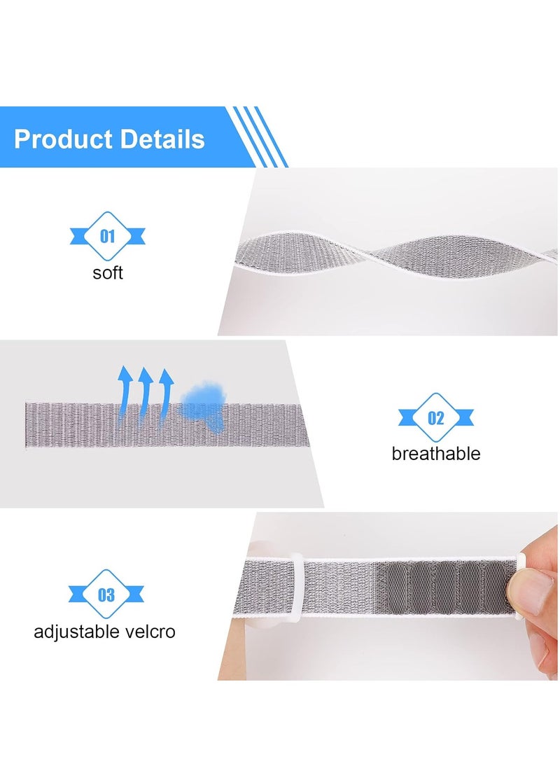 2 Pack AirTag Bracelet for Kids, Apple Air Tag Protective Cover with Nylon Wristband, Anti Lost GPS Trackers Case Cover Elastic Watch Band for Toddlers Girls Boys Elders - Image 3