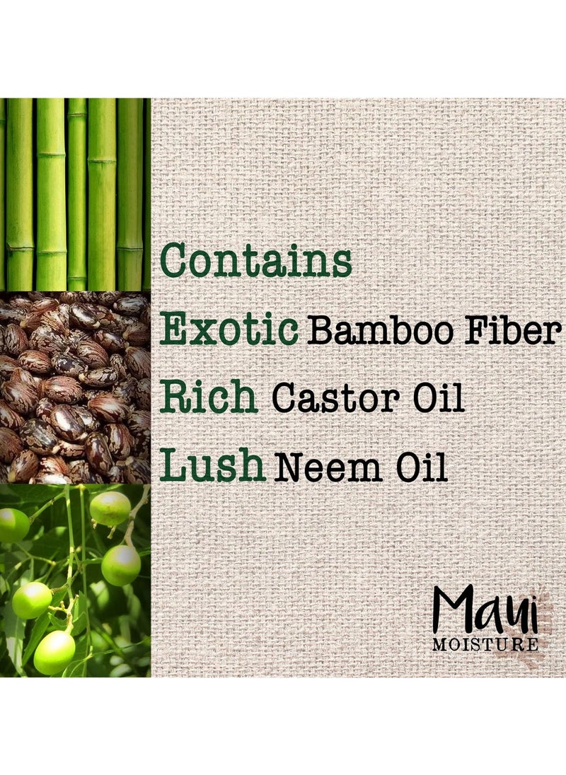 MAUI MOISTURE - Thicken And  Restore With Bamboo Fibers Shampoo 385ml - Image 1