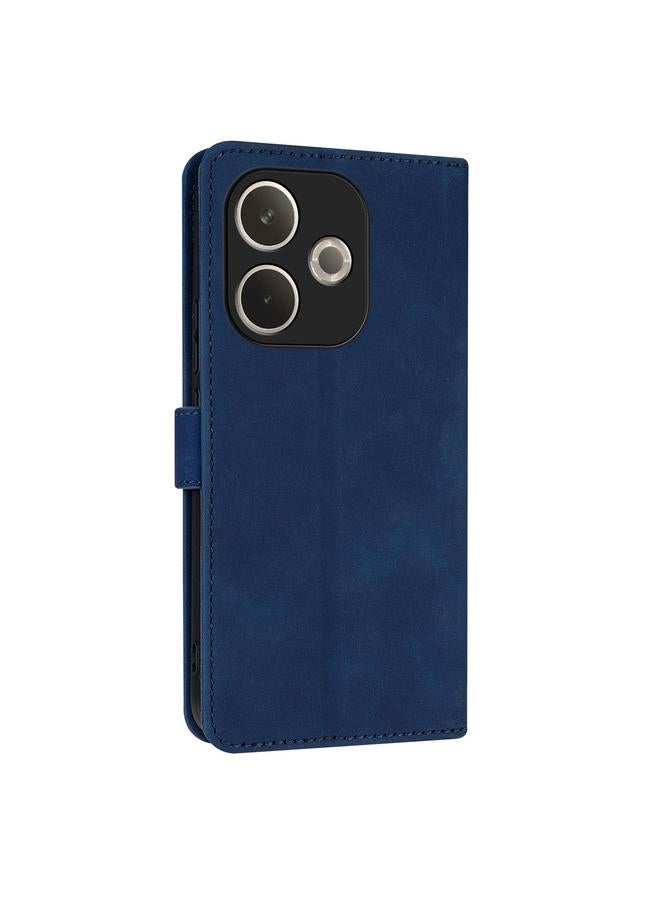 erorex Case For OPPO A5 Energy / A5 Pro 5G Global Skin Feel Calf Texture Flip Leather Phone Case - Image 3