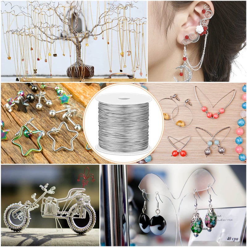 cridoz 22 Gauge Stainless Steel Wire for Jewelry Making, Baling Wire for Wrapping, Craft and Jewelry Making - Image 5