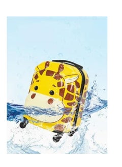 Generic Kids Luggage Travel Suitcase Children's Carry on Luggage 18" Cartoon Rolling Trolley Case Ride-on Wheeled Suitcase for Children Toddlers Boys Girls  - Image 2