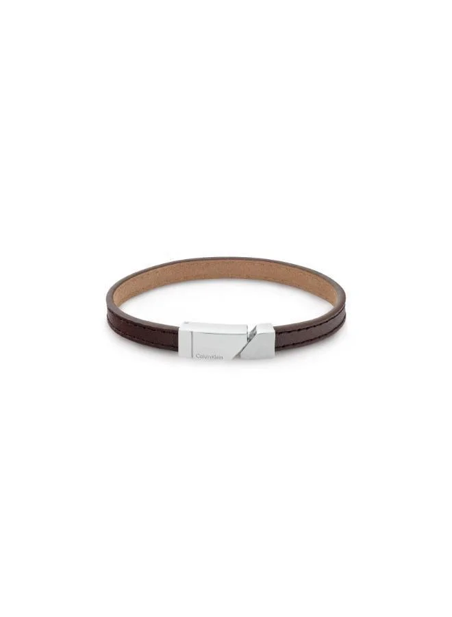 CALVIN KLEIN LEATHER BRACELET