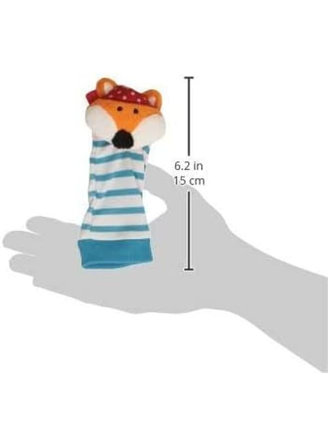 bbluv Duo Foot Finders Fun And Colorful Baby Developmental Socks With Rattle Fox And Owl - Image 2