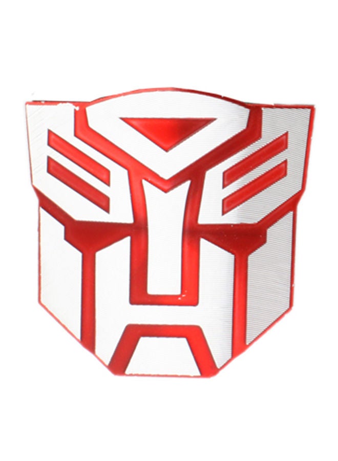 NIBEMINENT Transformers Autobot Car Decorative Chrome Badge Emblem