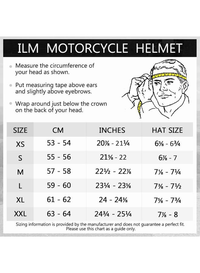 ILM Adult Dirt Bike Helmets ATV Motocross Dirtbike Helmet with Super Soft Liner Camera Mount for Men Women Motorcycle Dual Sport DOT Model-216 (Red Black, M) - Image 2