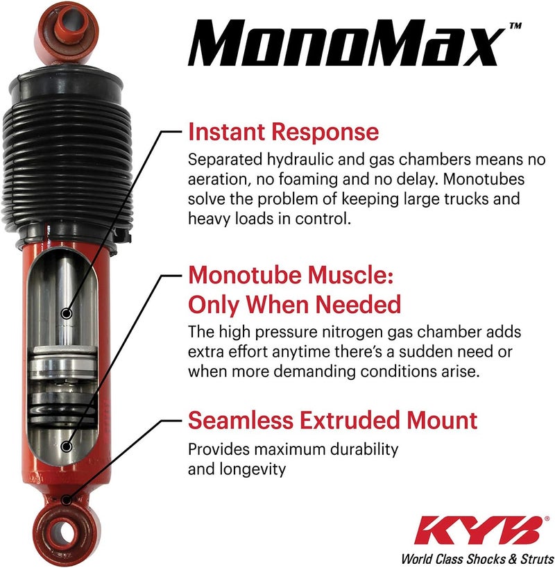 KYB امتصاص الصدمات الغازي KYB 565041 MonoMax للشاحنات - Image 5