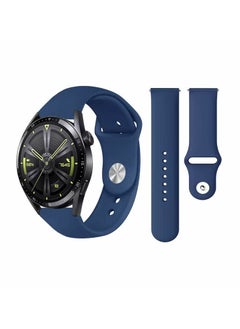 Zaboon Solid Silicon Replacement Band For Huawei Watch GT 3 46mm  - Image 1
