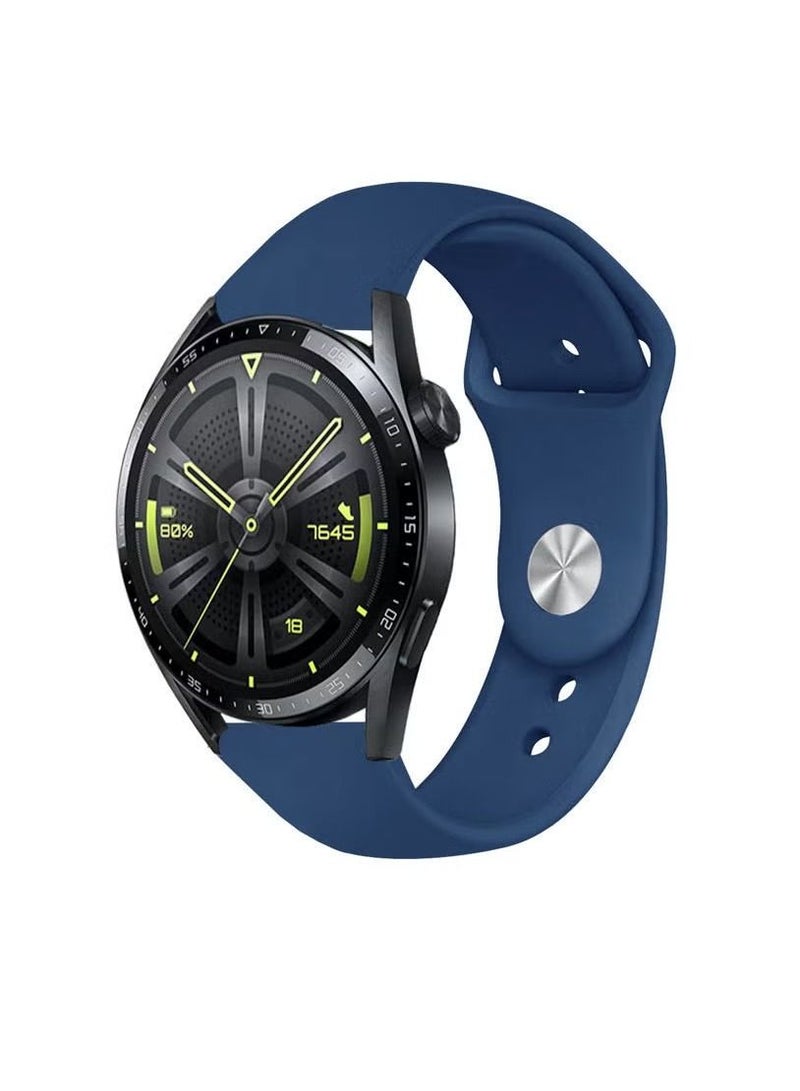 Zaboon Solid Silicon Replacement Band For Huawei Watch GT 3 46mm - Image 2