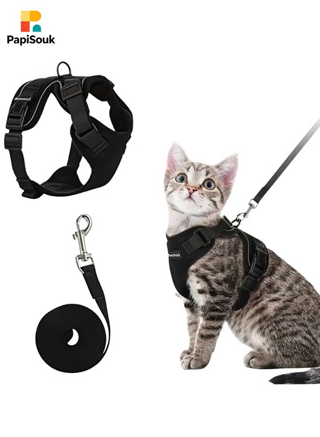 PapiSouk Adjustable Breathable Chest Harness Pet Leash - Image 1