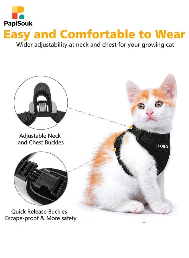 PapiSouk Adjustable Breathable Chest Harness Pet Leash - Image 3