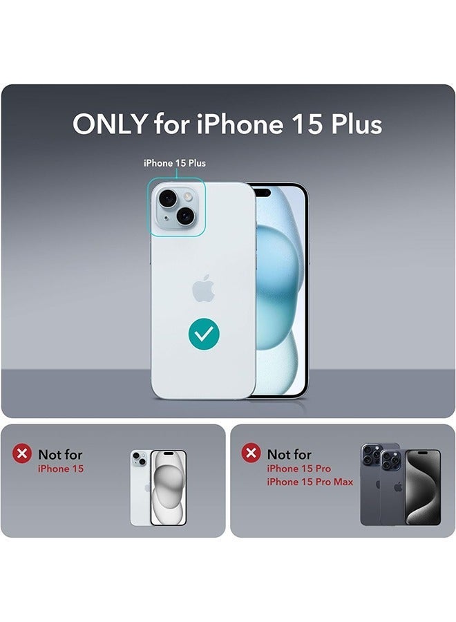 X-level Magnetic Case for iPhone 15 Plus Compatible with MagSafe Wireless Charging, Shockproof Phone Bumper Cover Oil-Proof Non-Yellowing Anti-Scratch Clear Back - Image 2