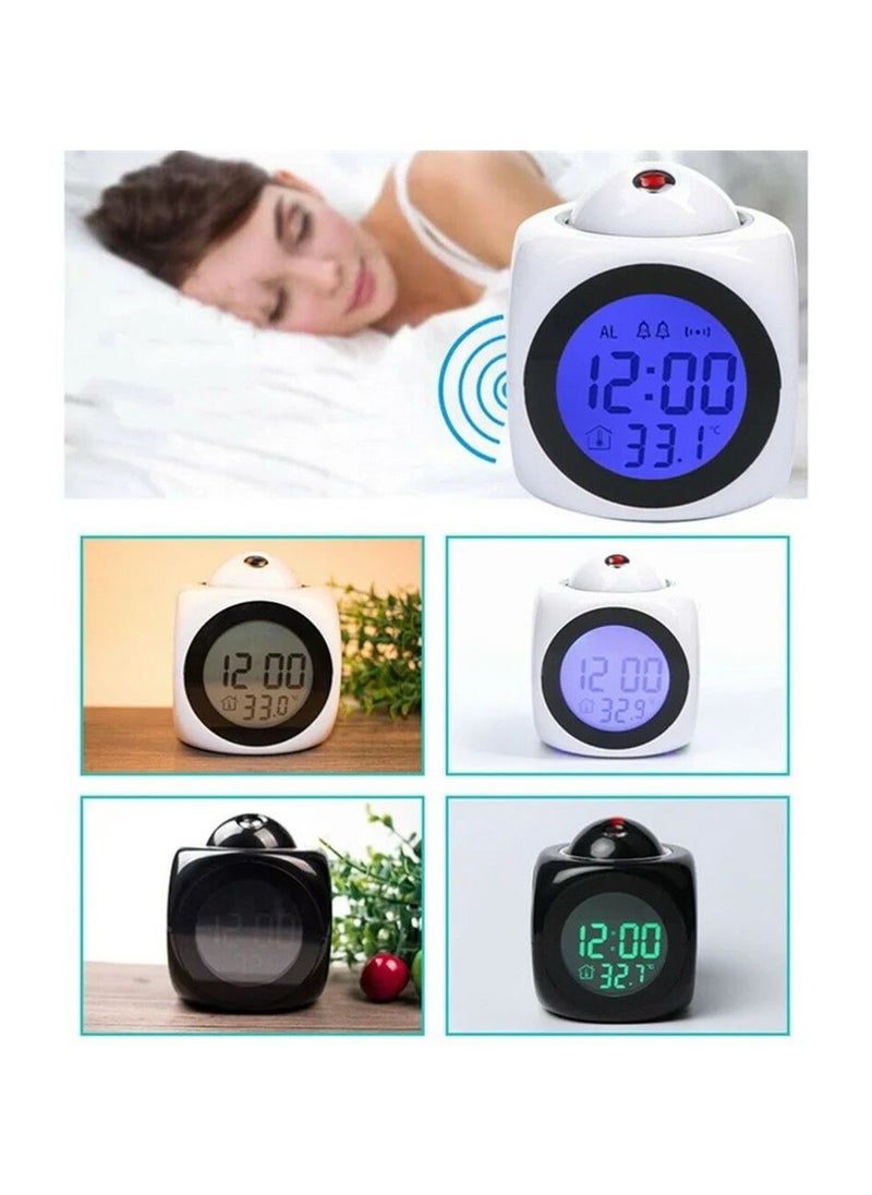 CME LED Projection Digital Display Alarm Clock  One Size  - Image 5