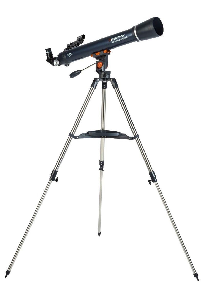 Celestron Celestron AstroMaster LT 60AZ Refractor No-Tool Setup Refracting Telescope, Blue (21073)  - Image 2