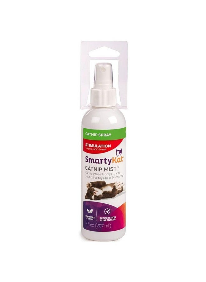 SmartyKat Smarty Catnip Mist Catnip-Infused Spray 7 oz. (Pack of 3)  - Image 1
