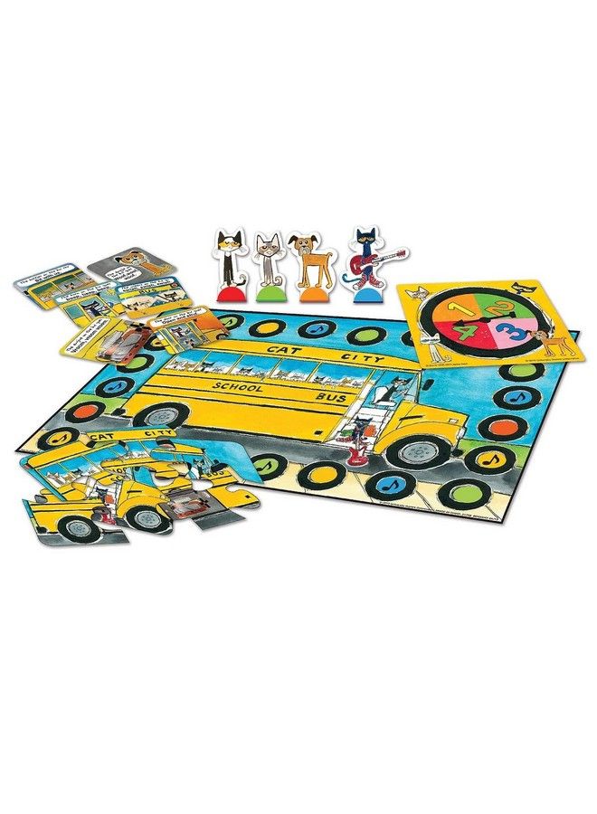 Briarpatch Pete The Cat Wheels On The Bus Singalong Puzzle Board Game For Kids Ages 3 & Up Multi - Image 3