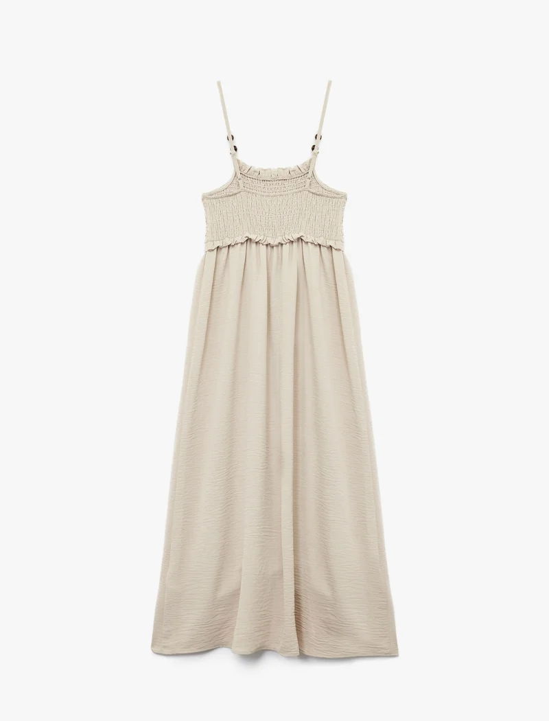 KOTON Thin Strappy Dress