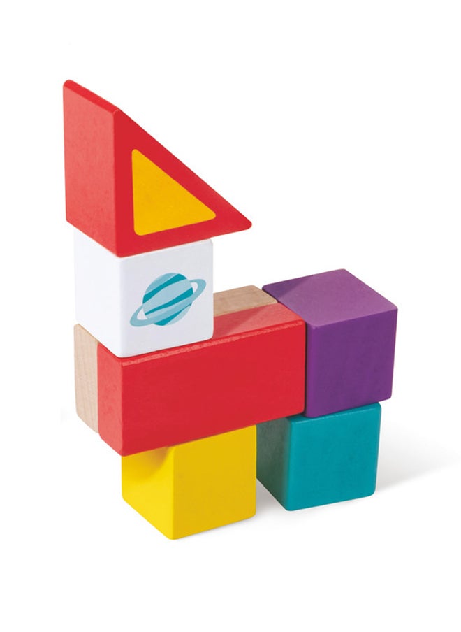 Hape - Space Monster Stacking Blocks 12M+ - Image 1