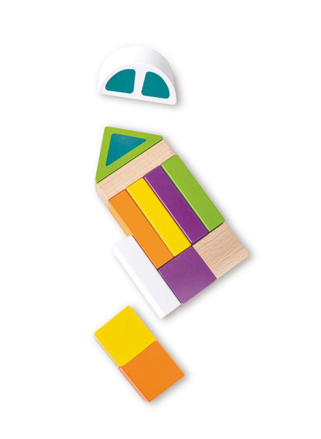 Hape - Space Monster Stacking Blocks 12M+ - Image 1