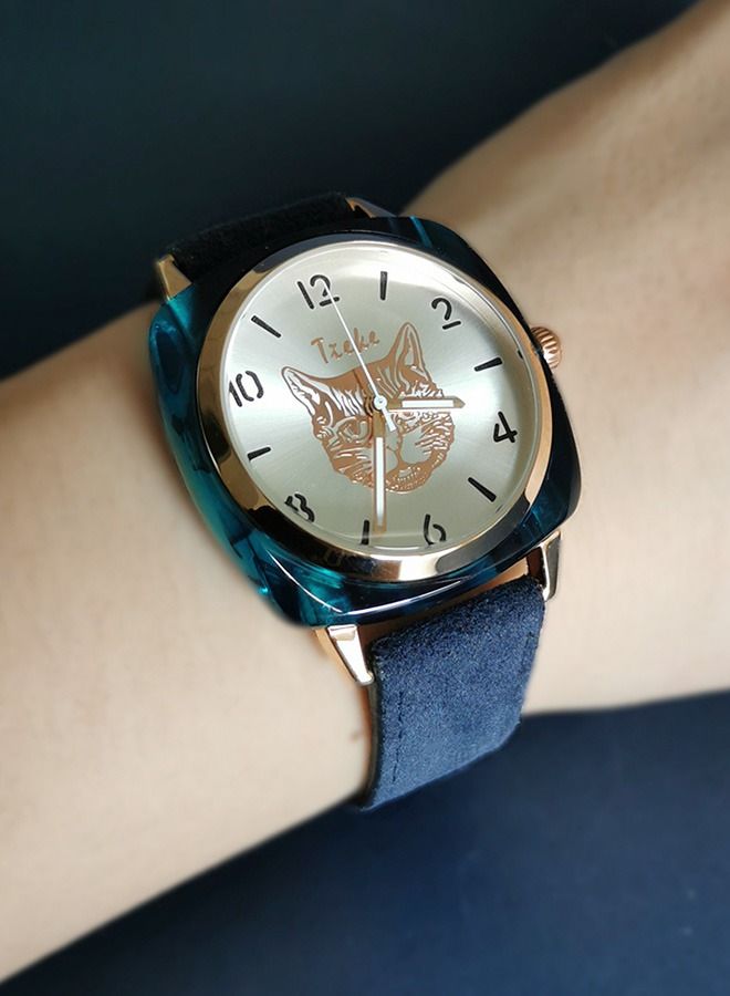 TIEKE Women's Fashion Quartz Watch 4123 - 39mm  - Resistant Mirror - Waterproof - Image 1