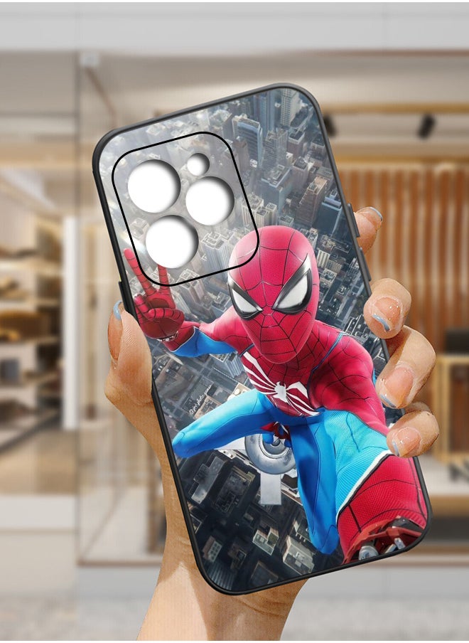 Generic - Protective Shockproof Case Cover For Tecno Spark GO 2024 Spider Man game aesthetic art Drawing - Image 1