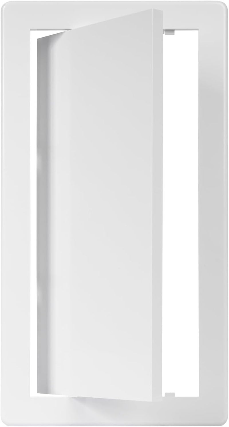 ECOPRO VENT 6" x 12" White Plastic Access Panel. Service Shaft Door Panel. Plumbing, Electricity, Heating, Alarm Wall Access Panel for Drywall. Bathroom Services Access Hole Cover. (6" x 12") - Image 4