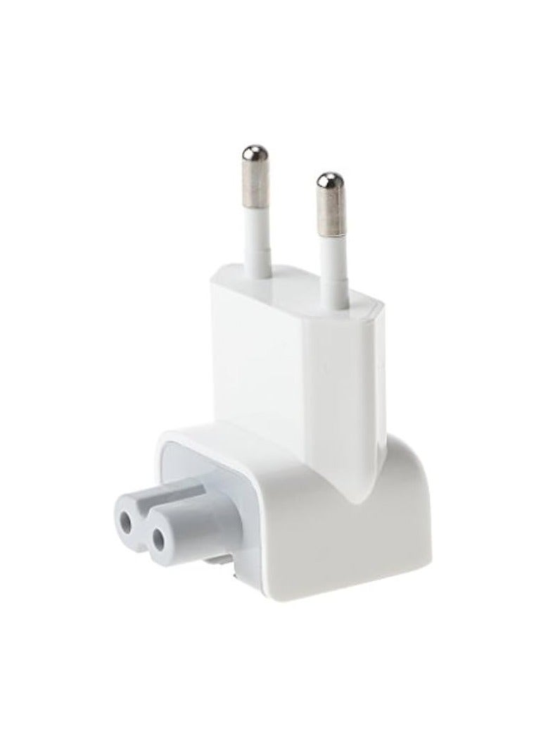 erorex Plug Converter Travel Charger Adapter White Pack of 2 - Image 3