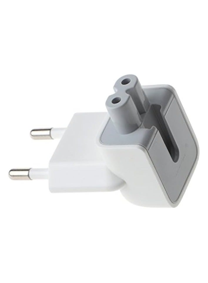 erorex Plug Converter Travel Charger Adapter White Pack of 2 - Image 2