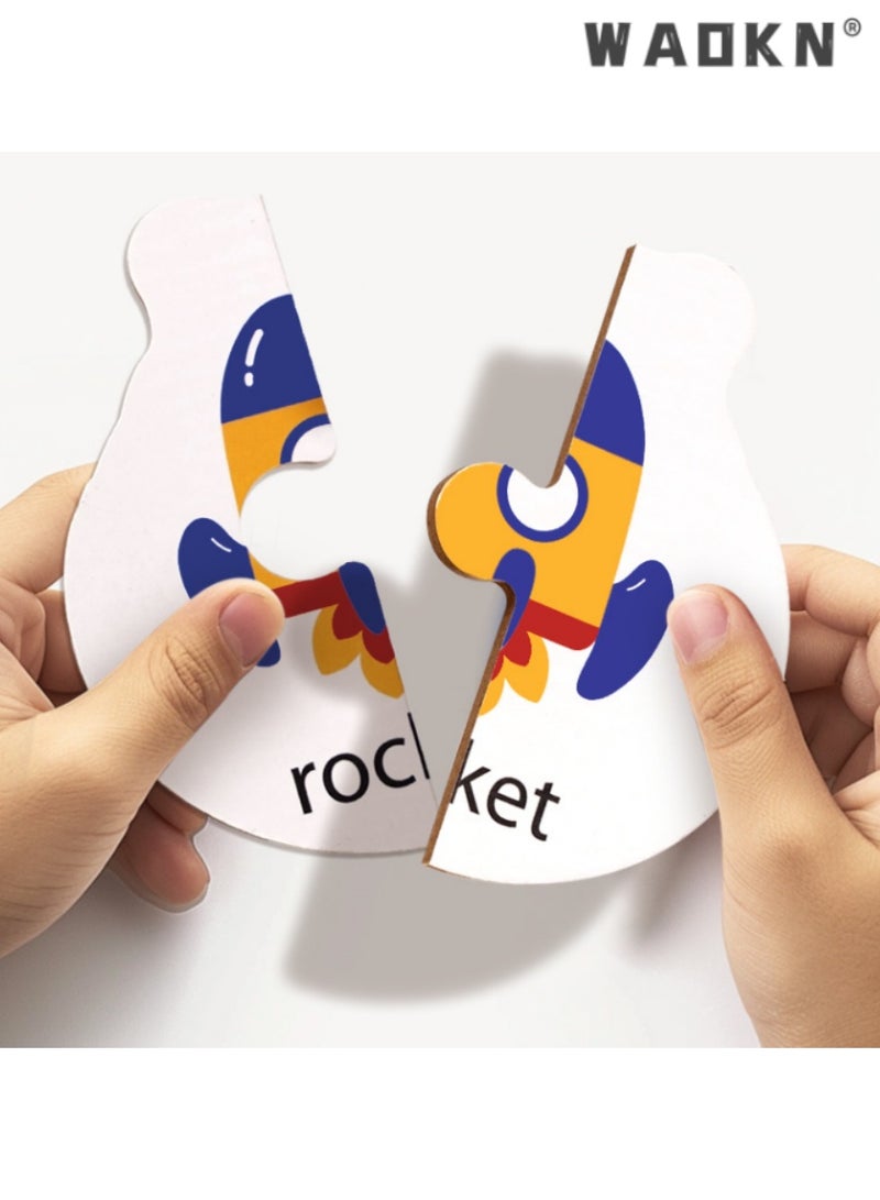 دبليو أيه أو كي أن أطفال الخنفساء موضوع الرسالة مطابقة لعبة ، لعبة تعليمية تناسب ، الخيار المثالي للتعلم المبكر والتعرف على الحروف الهجائية ، مثيرة للاهتمام وتفاعلية كلمة مطابقة بطاقات ، ومناسبة جدا للأطفال الصغار والأطفال ما قبل المدرسة - Image 4