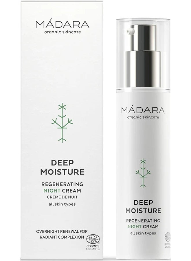 Mádara Deep Moisture Regenerating Night Cream 50ml - Image 4