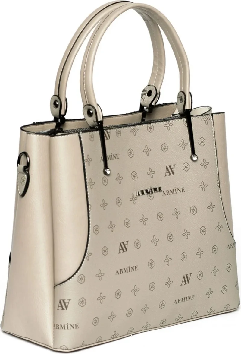 ARMINE Women's Hand and Shoulder Bag Mink Printed 208