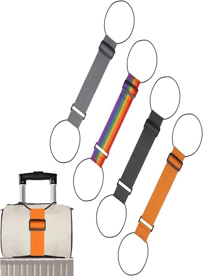 Prostuff.in Ultra Long Heavy-Duty Luggage Straps for Suitcases,Uprights,Duffels,Bags, Adjustable Travel Packing Belts for Cargo Safety, Sturdy Baggage Strap Belts Multi-Pack, 2-pcs, - Image 2