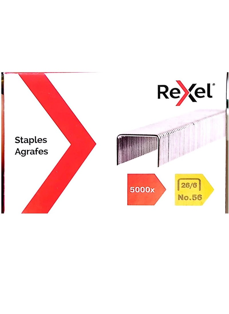 Rexel 5000-Piece Stapler Component Pins Silver  - Image 3