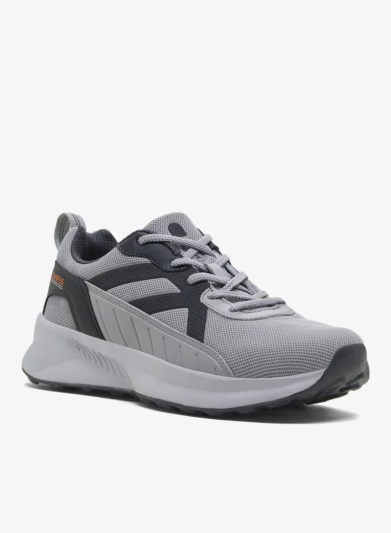 CAMPUS Men’s Sports Sneakers – Dynamic Dual Tone Design with Stylish Grey Contrast Detailing