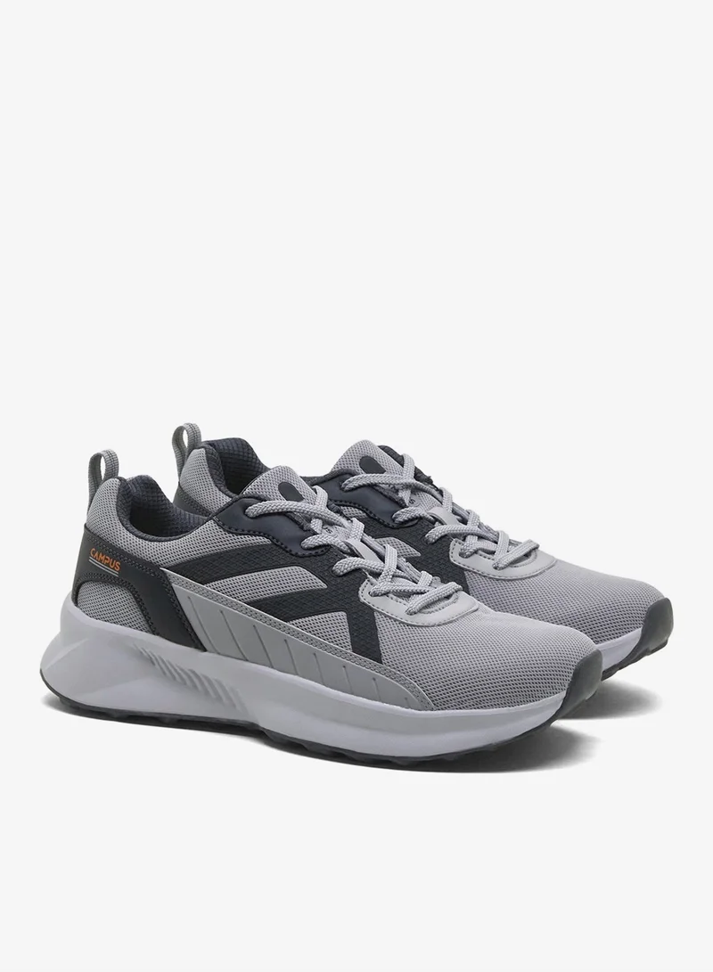 CAMPUS L.Gry/D.Gry Men’s Sports Sneakers – Dynamic Dual Tone Design with Stylish Grey Contrast Detailing for Men | Best Price UAE