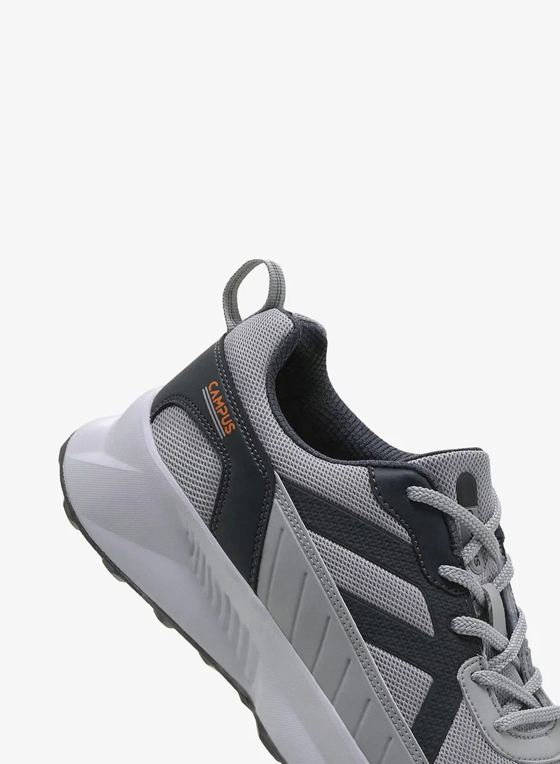CAMPUS L.Gry/D.Gry Men’s Sports Sneakers – Dynamic Dual Tone Design with Stylish Grey Contrast Detailing for Men | Best Price UAE