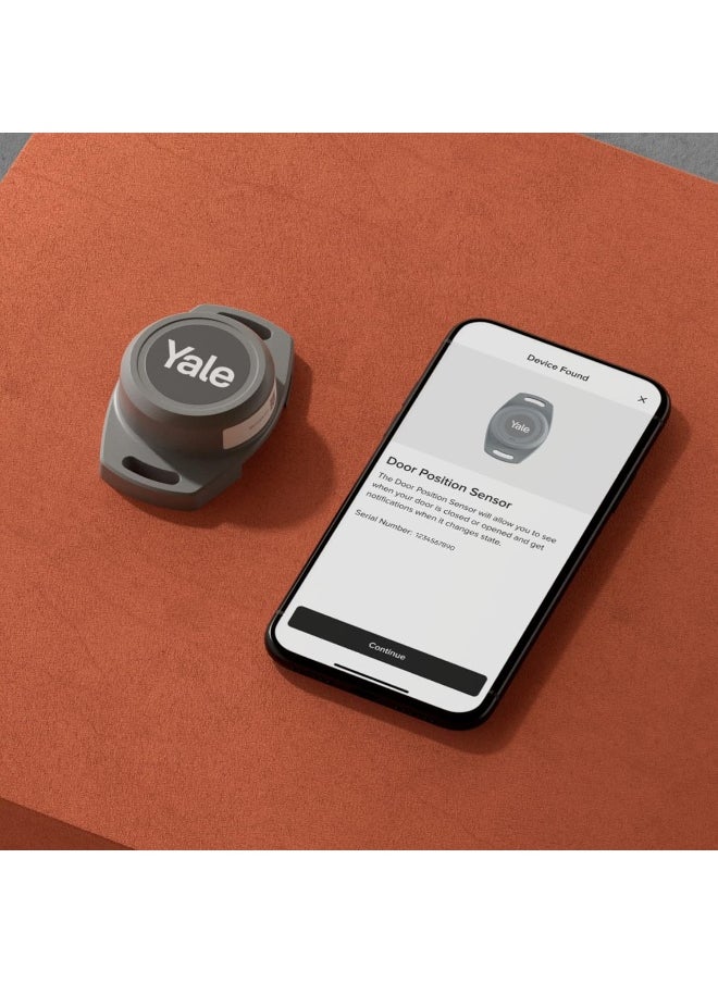 Yale Door Position Sensor & Magnet - Accessories for Yale Smart Opener - Garage Doors and Gates - Door status replacement sensor and magnet