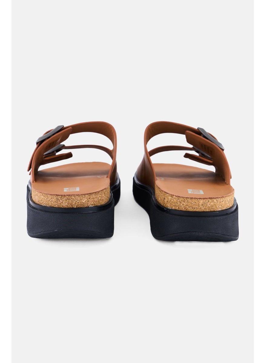 FitFlop Men Slip On Slide ,Tan  - Image 2