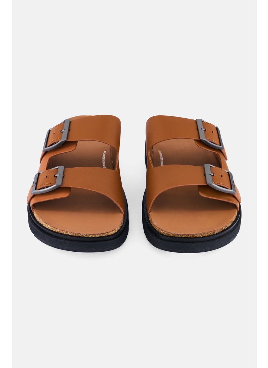 FitFlop Men Slip On Slide ,Tan  - Image 4
