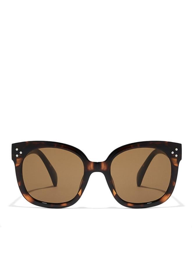 BlackOut VEXI Women Tortoise Sunglasses - Frame Material: Thermoplastic Rubber (TR90)- Frame Color: Tortoise-Lens Color: Brown  - Full Rim - Image 1