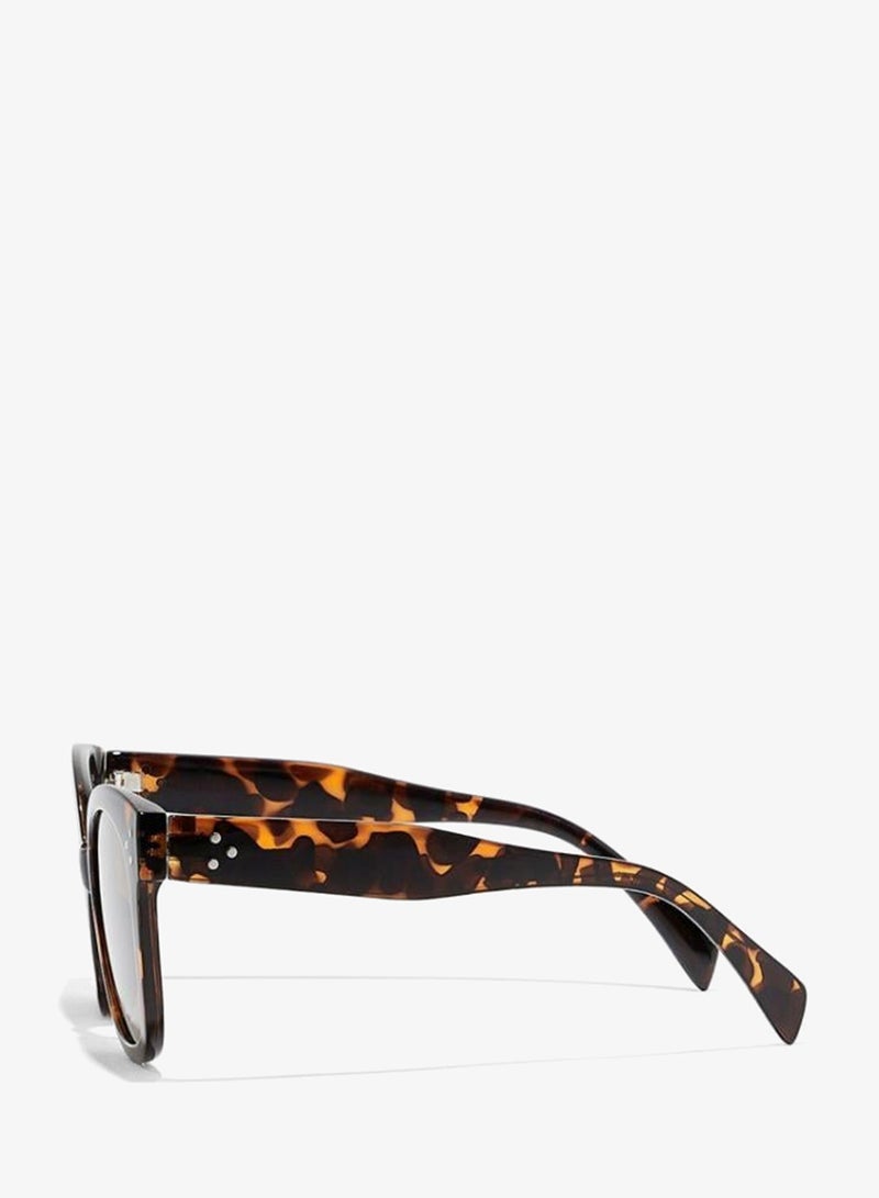 BlackOut VEXI Women Tortoise Sunglasses - Frame Material: Thermoplastic Rubber (TR90)- Frame Color: Tortoise-Lens Color: Brown  - Full Rim - Image 3