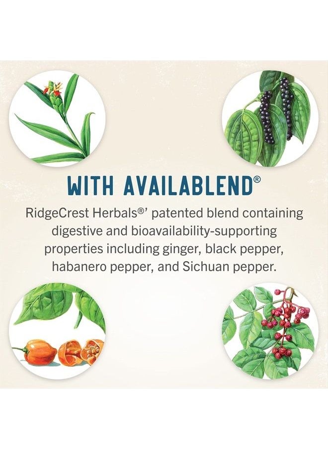 Ridgecrest Herbals - Hair ReVive - 120 Capsules - Women's Healthy Hair Support - Non-GMO, Gluten Free - 30 Servings - Image 1