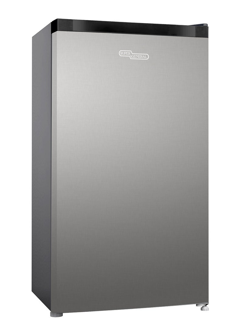 SUPER GENERAL 110 Liters Gross, 92 Liters Net Single Door Defrost Refrigerator, Inox - SGR135AN SGR135AN Inox - Image 1