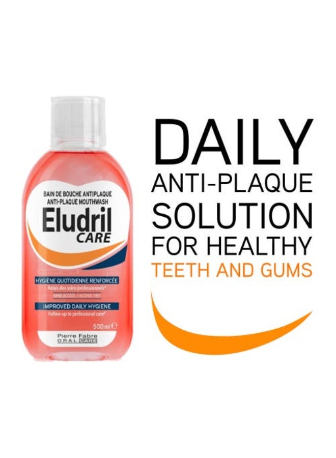 Eludril Care Antiplaque Mouthwash 500ml - Image 3