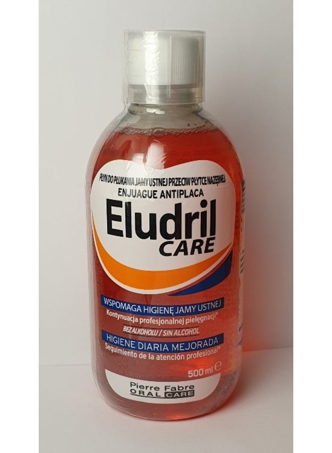 Eludril Care Antiplaque Mouthwash 500ml - Image 2
