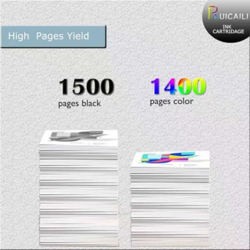 خرطوشة حبر متوافقة مع الطابعة HP Color LaserJet Pro M255dw/M255nw/M282nw/M283fdn/M283fdw، 207A، W2210A/W2211A/W2212A/W2213A، أسود، عالي الإنتاجية - Image 3
