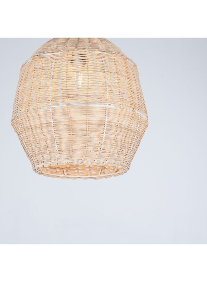 tbshomelamp Bamboo-Boho Celling Lighting Beige  35x45 cm  - Image 3