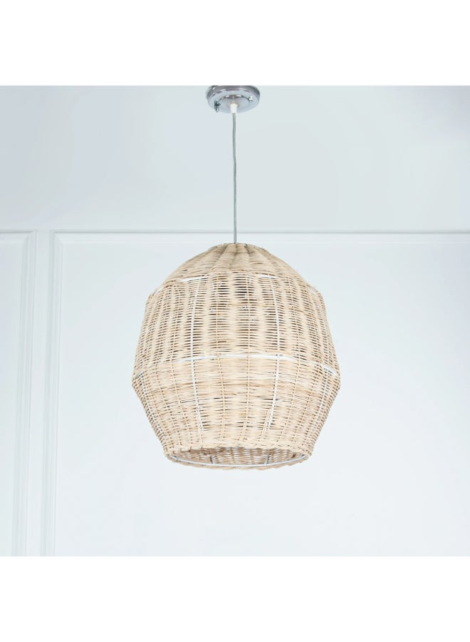 tbshomelamp Bamboo-Boho Celling Lighting Beige  35x45 cm  - Image 4