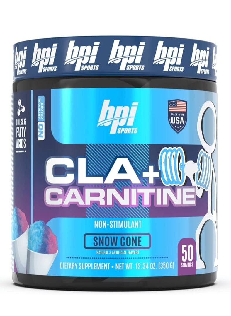 BPI Sports CLA + Carnitine | 50 Services | 350g (Snow Cone) - pzsku/Z537EC6E111CA9820A963Z/45/_/1722508348/37032047-cf5e-4347-8e4d-181da6c9d8d2